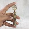 Handcrafted Golden Metal Surmadani | Traditional Surma Holder & Applicator | Vintage Decorative Piece