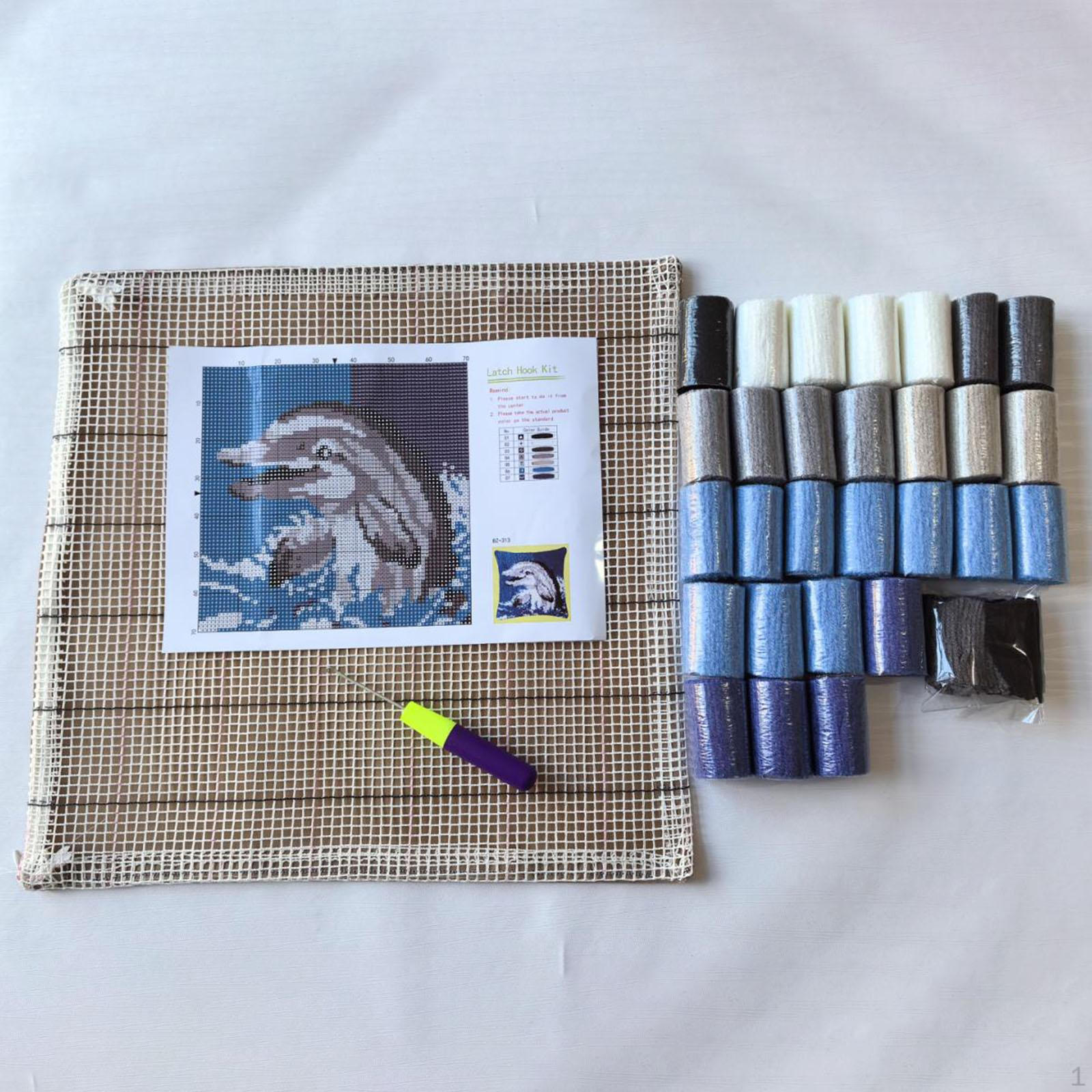 

DIY наволочка защелка крючок ремесло узор вышивка дырокол игла рукоделие милые наборы для Style B