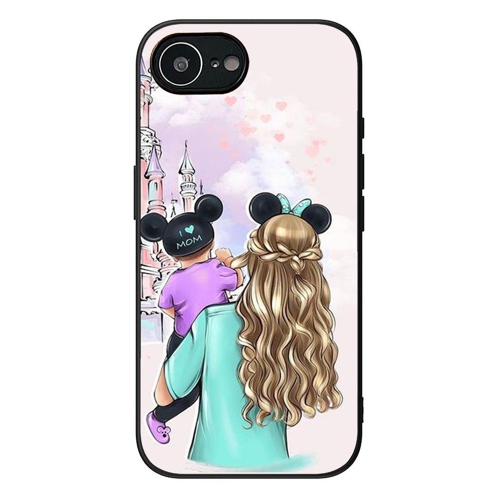 Woman Baby Girl Mom Family Boy Phone Case for Samsung Galaxy Note 20 9 10 S8 S10 Lite S9 Plus A54 A53 A21S S10E A17 Cover Casing