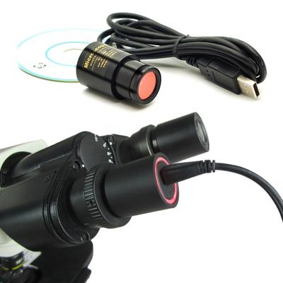 2MP CMOS Digital USB Microscope Imager,Digital Camera Captures Hi-Res Images for Science Education and Classroom