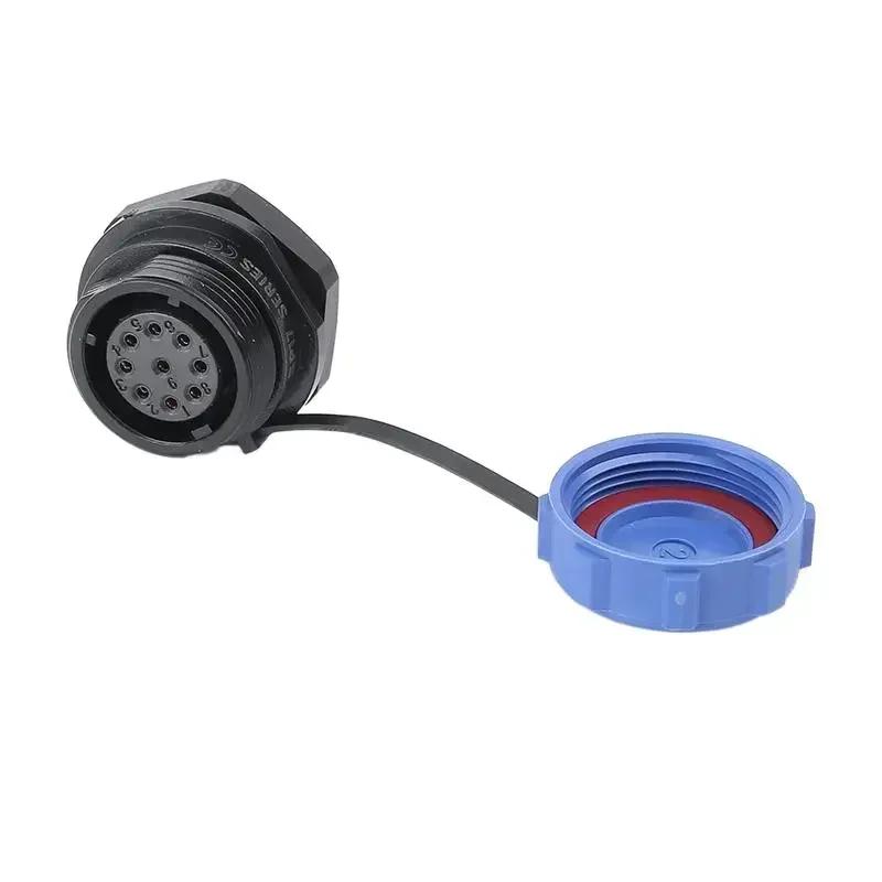 WEIPU SP17 SP1710 SP1712 IP68 Waterproof Aviation Connector Male Plug Female Socket Adapter 2 3 4 5 7 9 10 Pin For Medical LED
