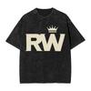 Robbie Williams Singer Washed T Shirts Streetwear Hip Hop Novelty T-Shirts  Tee Shirt Men Women Cotton High Street Summer