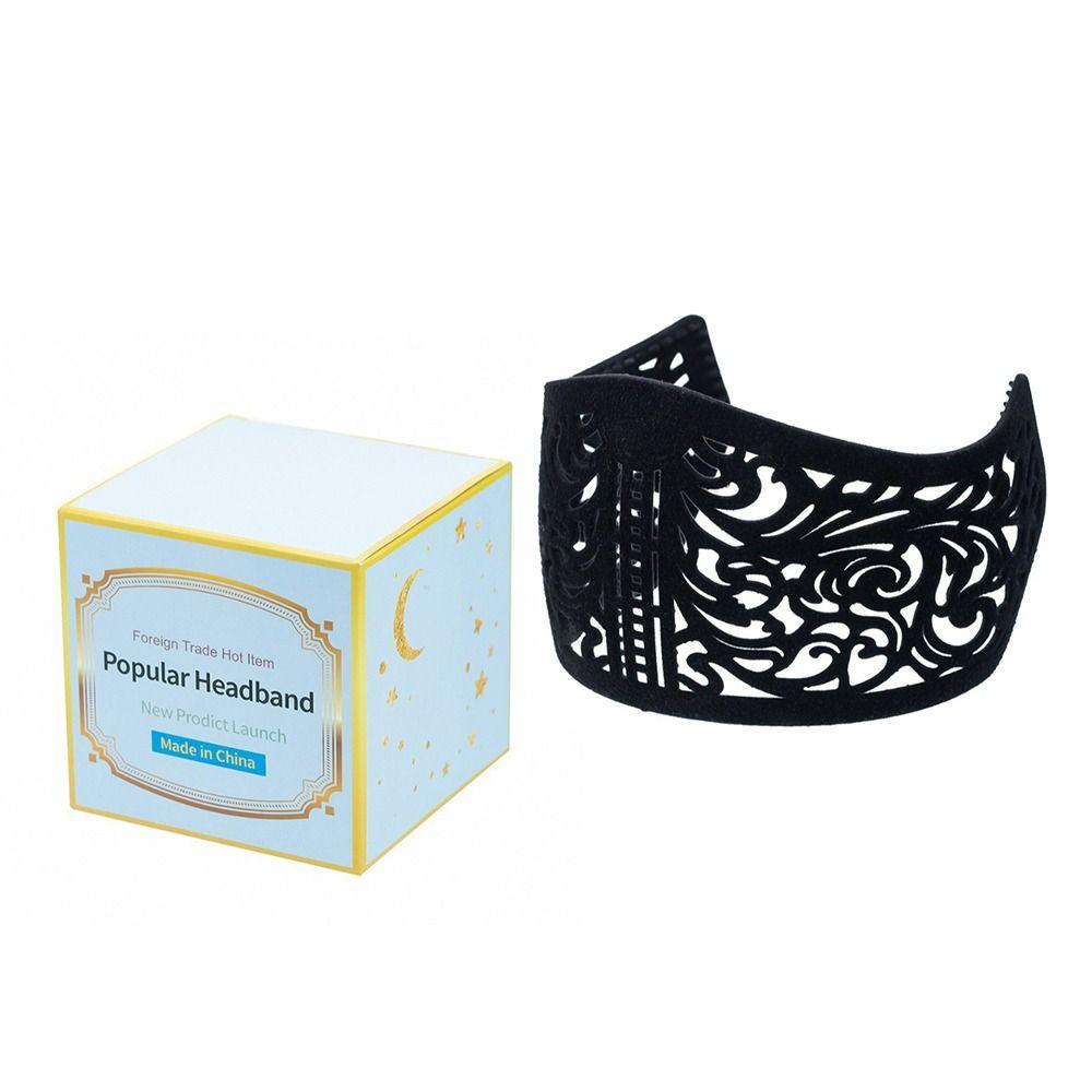 Multifunctional Headband for Fixing Headscarf Toothed Anti-slip Mini Crown for Secure Hijab Hold