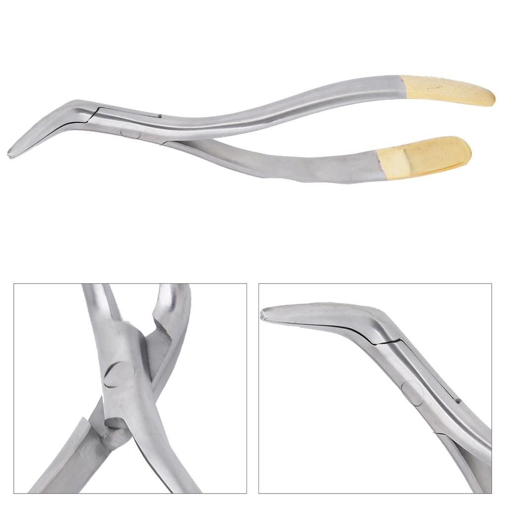 Stainless Steel Dental Extracting Forceps Dental Root Residual Fragment Forceps Pliers