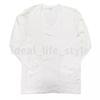 Uniqlo חולצת טי HEATTECH עם צווארון V ושרוולים ארוכים S-4XL שרוולים 9/10 גברים 479440 חדשה עם תג