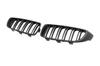 M-Look Nostrils (for M3 F80, Black Matt) for BMW 3 Series F-30/31/34 2012-2019