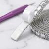 3 Yards Self Adhesive Rhinestone Strip Flexible Shiny Rhinestone Tape DIY Decoration Decorative Apparel Accessory Shoes Decor