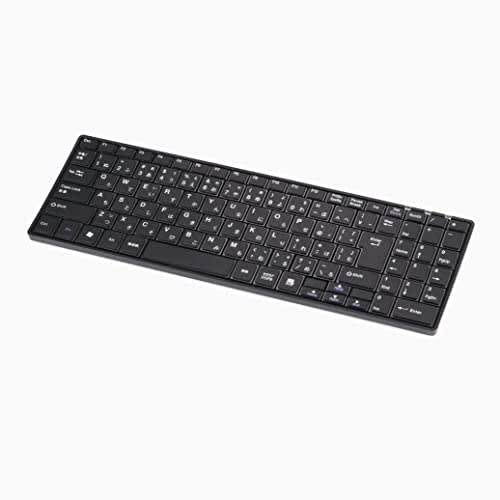 SANWA SUPPLY Teclado fino sem fio (Preto) SKB-WL22BKN