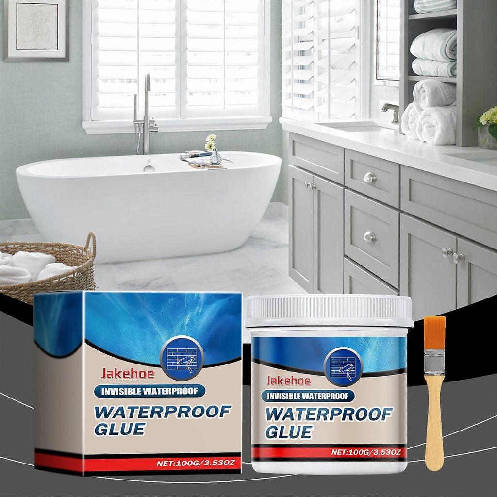 Invisible Waterproof Caulk Sealant for Tile and Ceramic, Flexible Leakproof Repair Paste