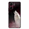 Phone Cases for Redmi 13C 13R Soft Silicone TPU Cover for Xiaomi Redmi13 C R Animal Wolf Funda Vividly Lion Tiger Capa 13 C R
