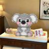 Cute Koala Animal Building Blocks Toy Small Particle Bricks Children DIY Toy Koala 3D Model Boy Birthday Gift