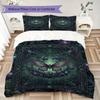Butterfly Decoration Pattern Bedding Uilt Set Uilt Cover Pillowcase Home Decoration Birthday Gift (1 * Duvet Cover + 2 * Pillowcase  Without Core)40