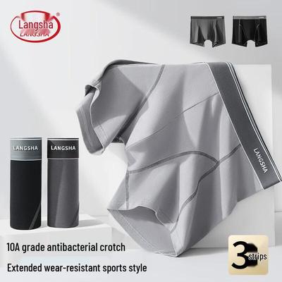 Herren Anti-Scheuer Baumwoll Boxer Briefs