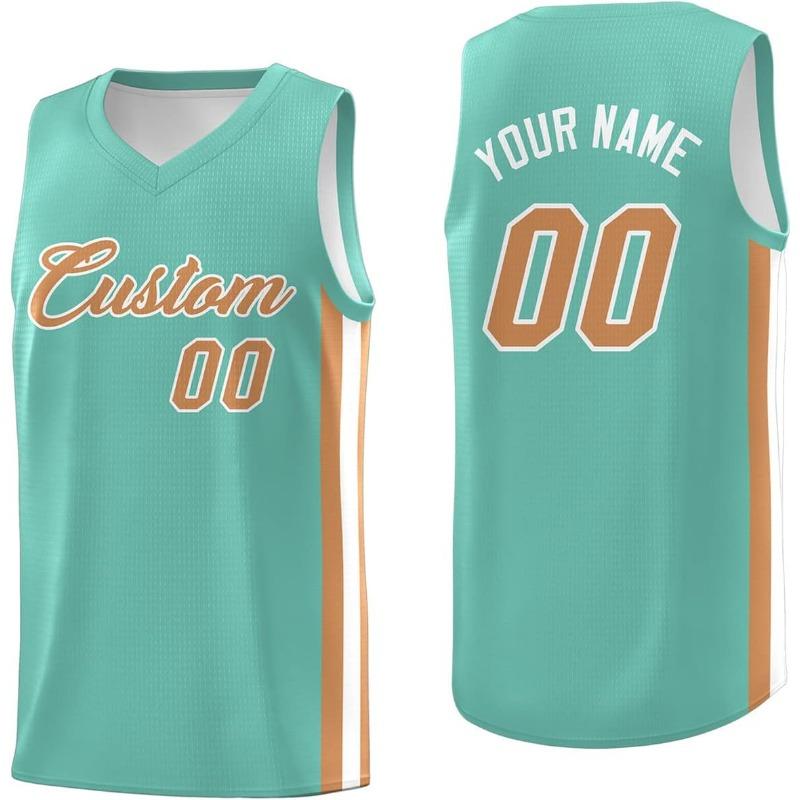Personalized Your Own Stitched Basketball Jersey Sports Shirt Custom Team Name Number Logo for Men Youth