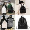 Trendy Korean Version School Bag For Girls Ideal For High School And College Students With Spacious Interior And Zipper Closure