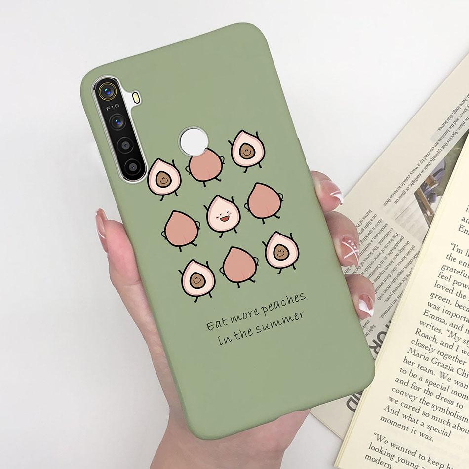 For Oppo Realme 5 Pro Oppo Realme 5 5i 5s C3 6i Realme5 5 Pro Realme6i Phone Cases Cute Soft Matte Bumper Back Cover Funda Coque
