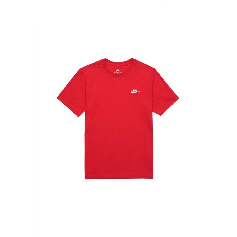 

Nike Nsw Club Short Sleeve Red Ar4997 657 S