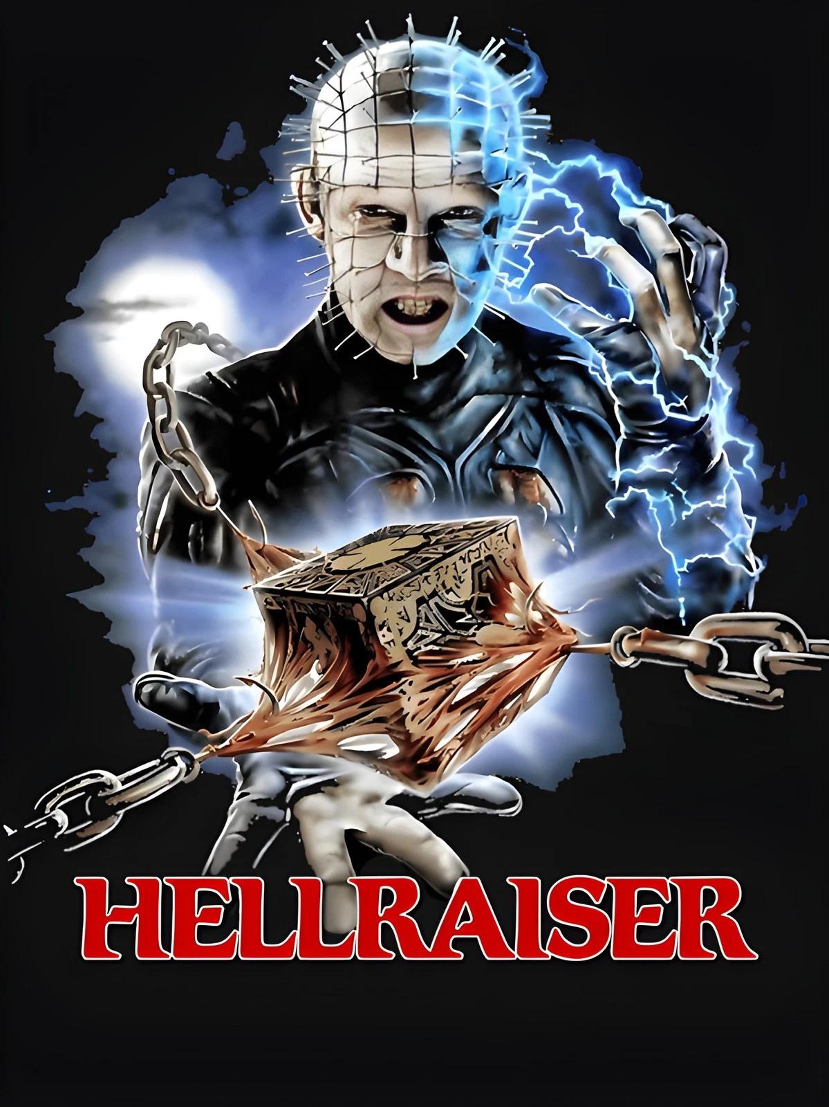 Hellraiser Pinhead T-Shirt | Horror Movie Artwork Clive Barker S