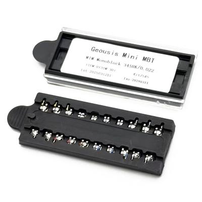 200Pcs/10Boxs Dental Bracket Braces For Teeth Metal Monoblock Mini Roth Mbt 022 345 Hook Dentist Treatment Materials