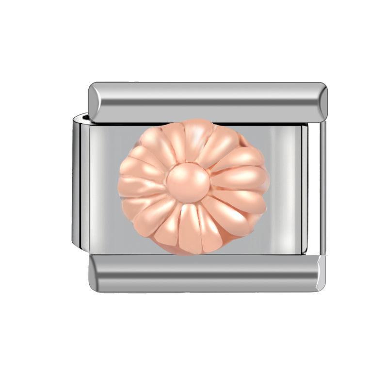 9mm DIY taliansky náramok z nehrdzavejúcej ocele pre ženy