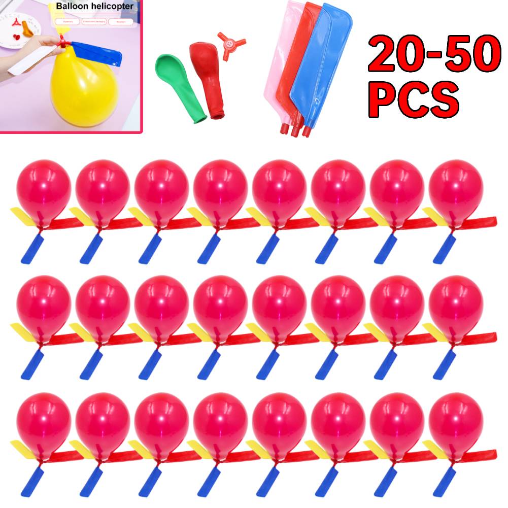 1 Set Outdoor Flying Balloon with Whistle Exercise Hands-on Ability Happy Flying Ball Balloon Aircraft for Easter Basket Fillers