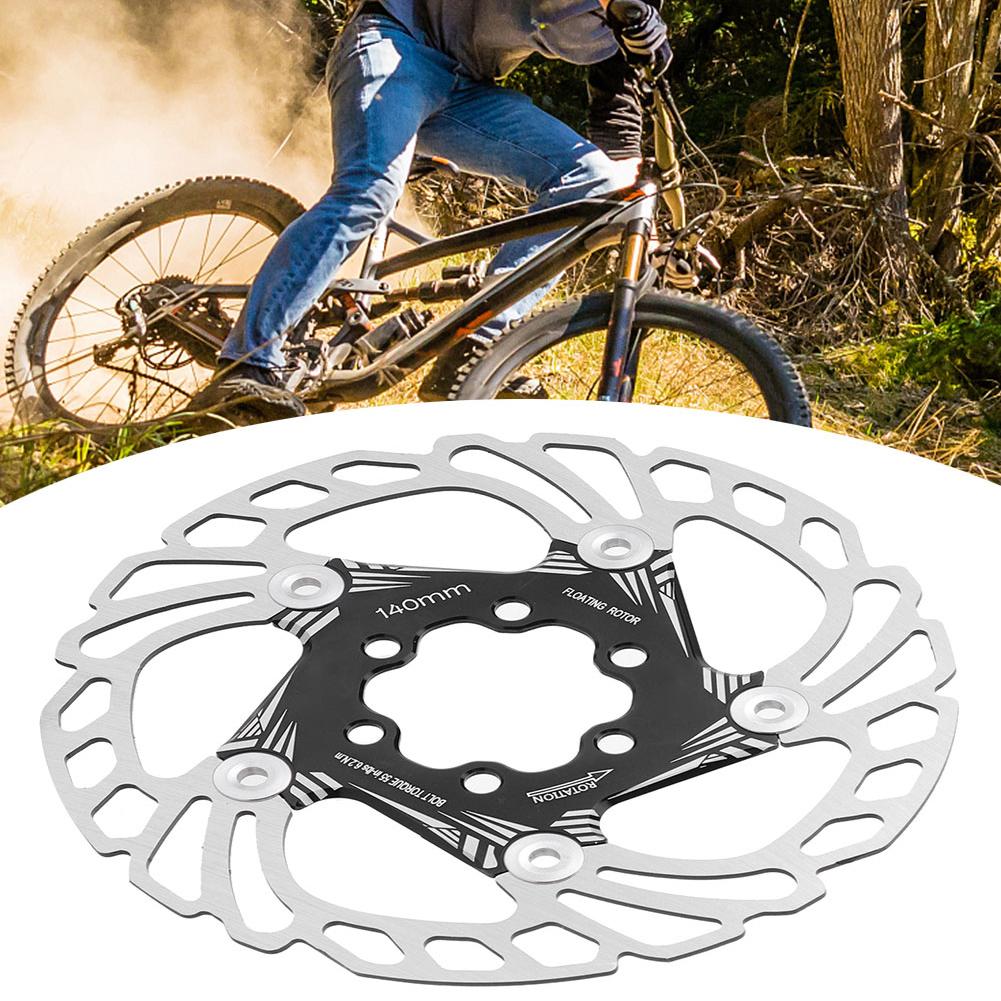 Mountain Bike Brake Disc Floating Cooling Rotors 5 Stud 140mm Cycling Accessory