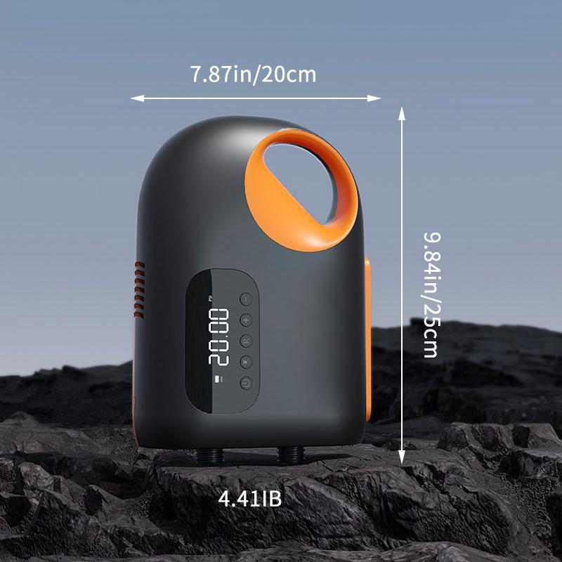Paddle Board Pump, 20Psi Dual Stage Inflation & Deflation Sup Pump With Auto-Off Function & 12V Dc Car Connector