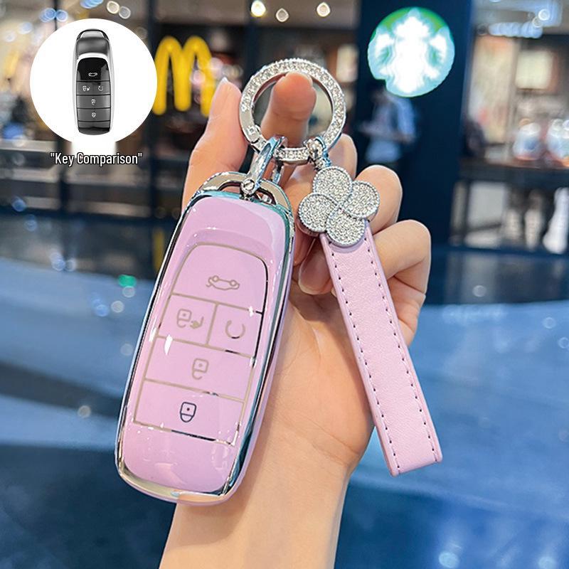 Key Case for GAC AION Y/S/Xuan 580/Mei 630 LX PLUS V Buckle Shell