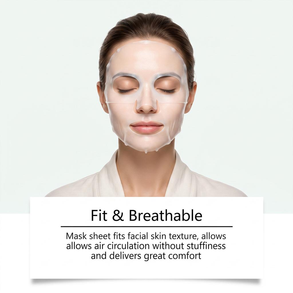 Collagen Moisturizing Face Mask, Hyaluronic Acid Hydrating Facial Mask, Gentle Skin Care