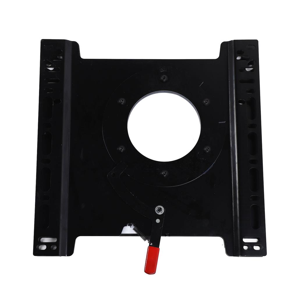 Car Seat Swivel Mount Plate 360° Rotation Passenger Seat Swivel Base Replacement Carbon Steel Seat T
