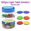 Shapes Montessori Light Table Toys Numbers Sensory Board Learning Toy  Kids Learning
