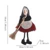 Hanged Apron Witch Shape Hanging Figure for Doorway Halloween Themed Festives Accessories Indoor Outdoor Decoration