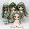 ICY DBS Blyth Vlastní panenka č.BL4299/136 Zelený mix Bílé vlasy 1/6 bjd ob24 anime