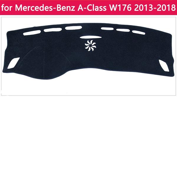 For  A-Class W176 W177 Anti-Slip Mat Dashboard Cover Pad Sunshade Dashmat Accessories A-Klasse A160 A180 A200 A45