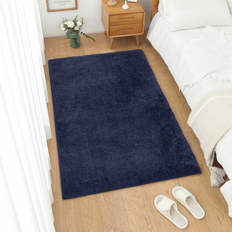 Bathroom mat, super absorbent&thick plush bathroom mat, suitable for showering, bathtub, underwater, anti slip TPR rubber bottom