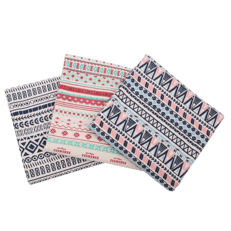 Vier-Jahreszeiten-Tischdecke im ethnischen Stil, Retro-Stil, böhmische bedruckte Baumwoll-Leinen-Esstischdecke, Couchtischdecke, rechteckige Tischdecke