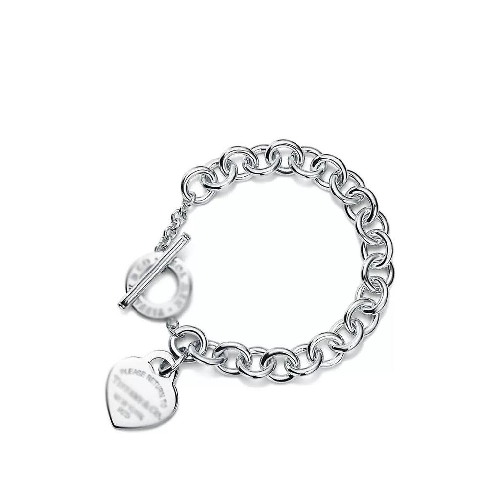 T-Familie Herzförmiges Emaille-Armband: Blaue, Rote, Rosa Herzen, Liebes-Rosenkranz, Runde Perlenkette - Perfektes Valentinstagsgeschenk für Freundin.