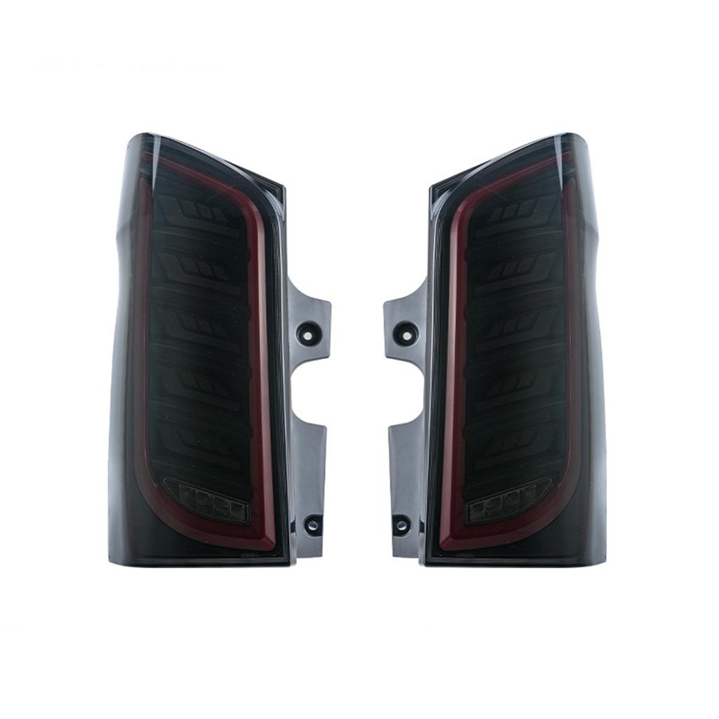 LED Tail Light Assembly with Daytime Running Lights & Sequential Turn Signals for 16-25 Mercedes-Benz New Vito