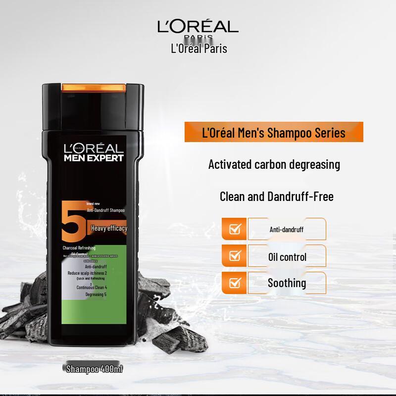 L Oréal Men s Anti-Dandruff Oil Control Shampoo