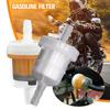 2/5PCS Universal 1/4 Inch Gasoline Gas Fuel Gasoline Oil Filter Motorcycle Scooter Gasoline Filter Tool Motor ATV Fuel Filter