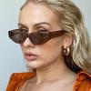 Rice Nails Irregular Women's Fashion Sunglasses New Retro Ins Suitable for Summer Vacation Beach Accessories