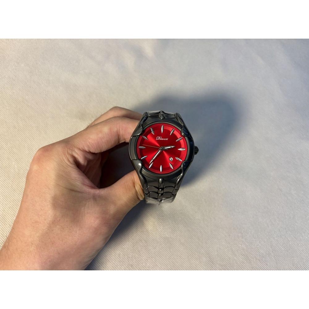 Men Stainless Steel Quartz Wristwatch Round Dial Business Casual Analog Watch Waterproof Daily Fashion Male Dress Accessory Watch