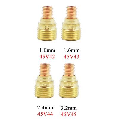 Účinné kleštinové těleso s plynovou čočkou pro svařovací hořák TIG Pro WP9 WP20 WP25