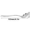 Coffee Cupping Spoon Stainless Steel Milk Foam Dessert Cake Ice Crm Spoon