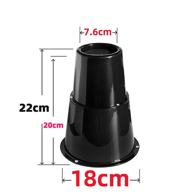 4Pcs Plastic Height Increasing Foot Pads Sofas Tables Furniture Height Enhancers Table Legs Round/square Pads Shock-Absorbing