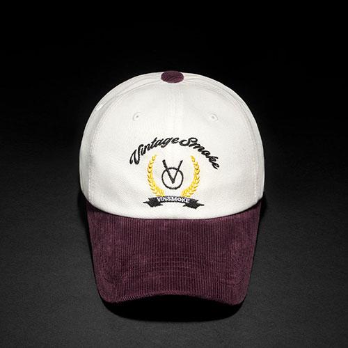 Binseumokeu Laurel Ballcap [Burgundy] Ball Cap [Soft Fit]