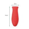 Insulated Pot Handle Holder Silicone Pot Handle Cover Antislip Heat Resistant Potholder Anti-scald Kitchen Cookware Gadgets