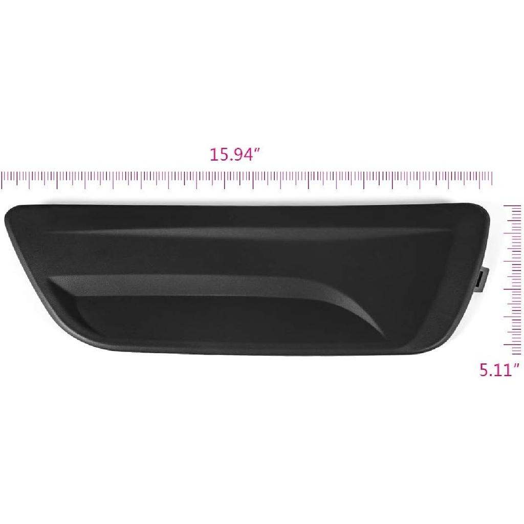 PIT66 Fog Light Covers, Compatible With Malibu Eco 2013-2014/Malibu 2013-2015(Submodel: LS, LT)/Malibu Limited 2016 (Submodel: LS, LT) 2 Pcs Left &