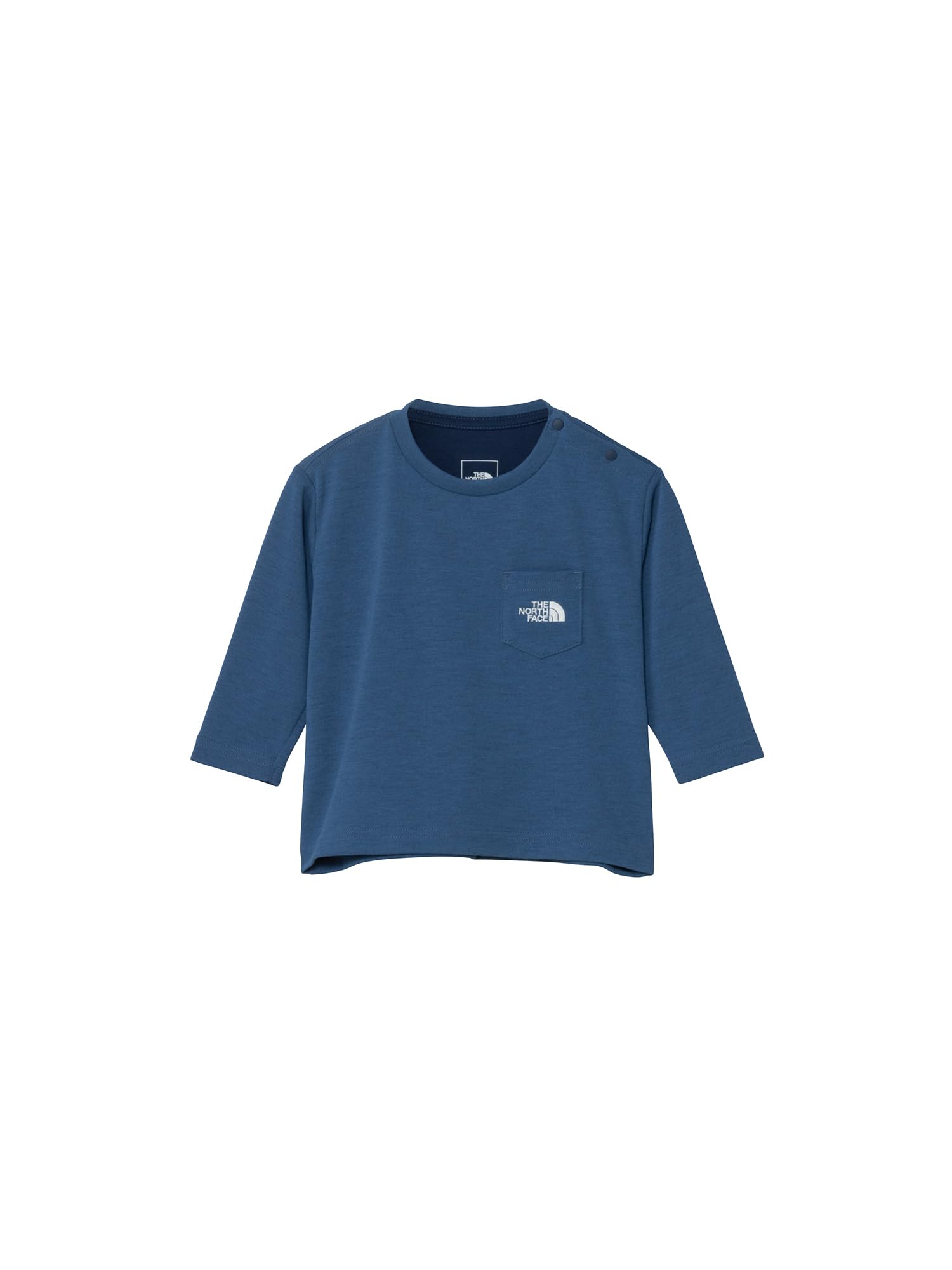 

The North Face Long Sleeve Cut and Sewn Heat Protection Mountain Size 90 T-Shirt, B/L/S Tee, Blue,