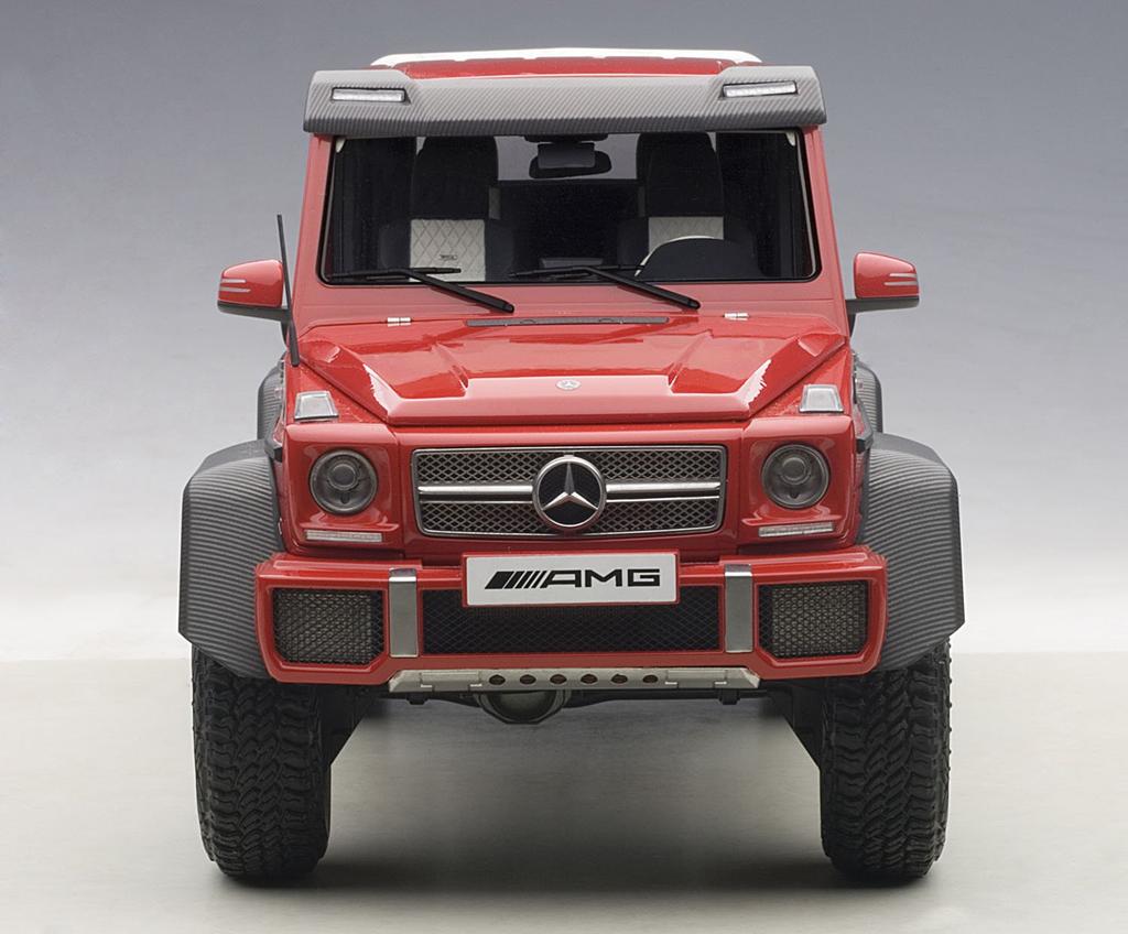AUTOart 1/18 Scale Mercedes-Benz G63 AMG 6X6 (Red)